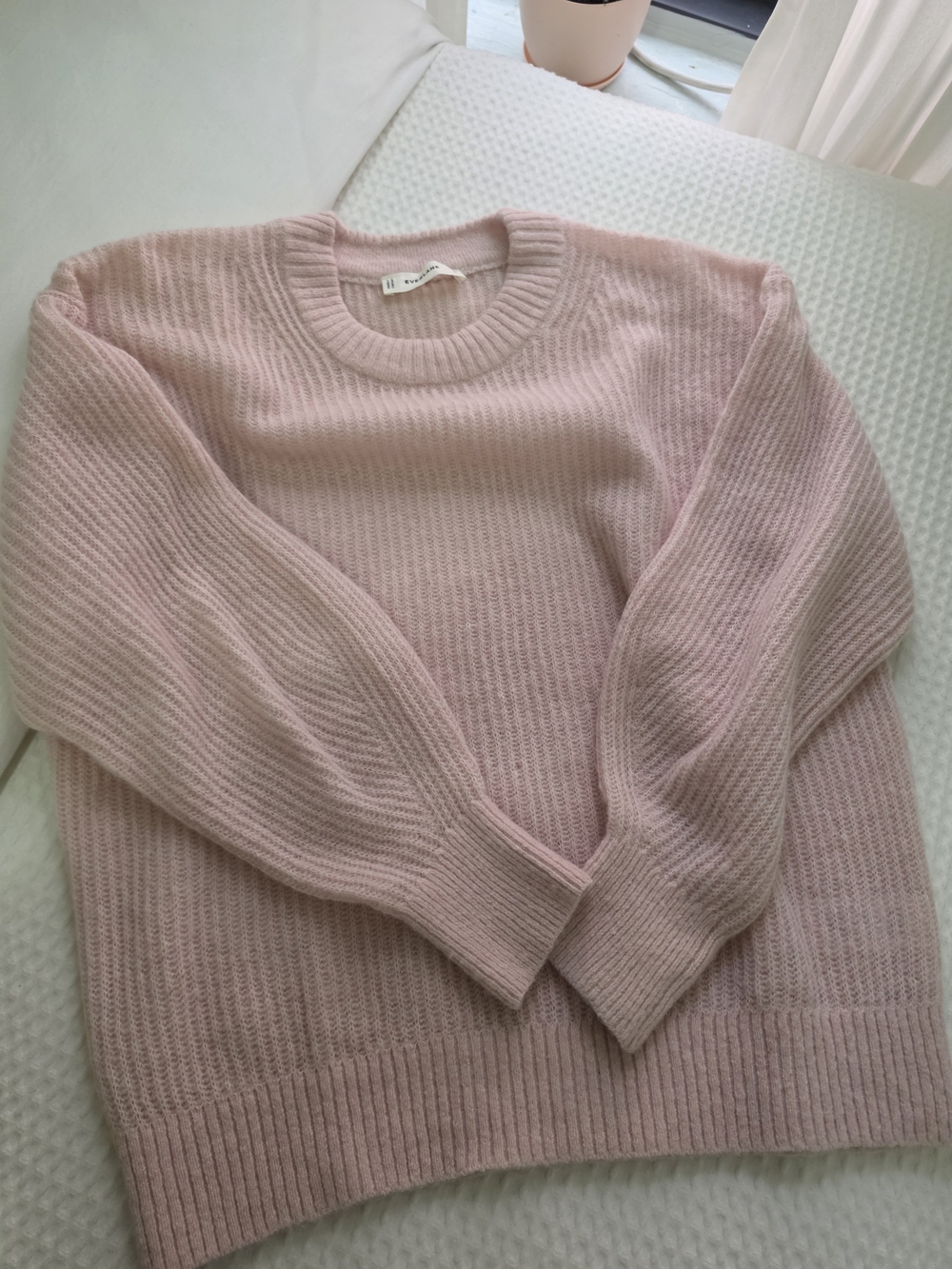 Everlane Alpaca Wool Blend Sweater Pink Size M